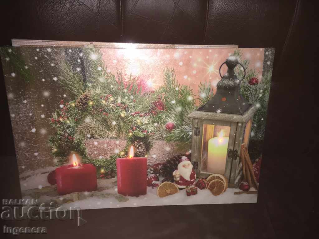 Auction CHRISTMAS PICTURE LED LIGHTING Auction CHRISTMAS PICTURE LED LIGHTING