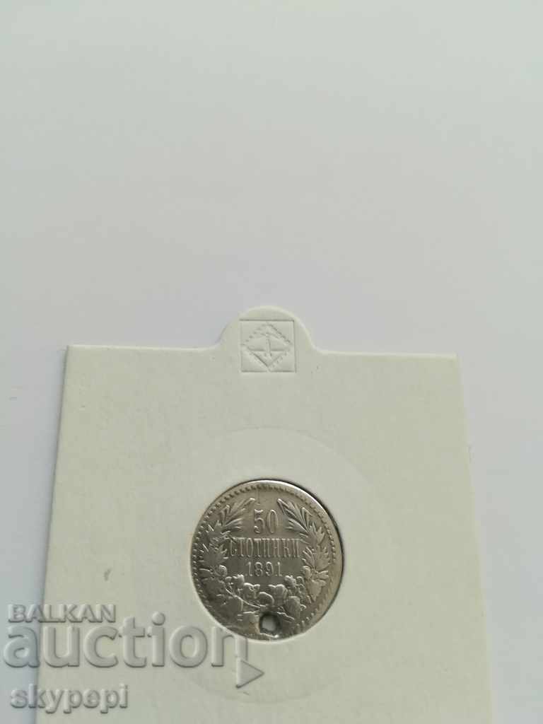 50 cents 1891