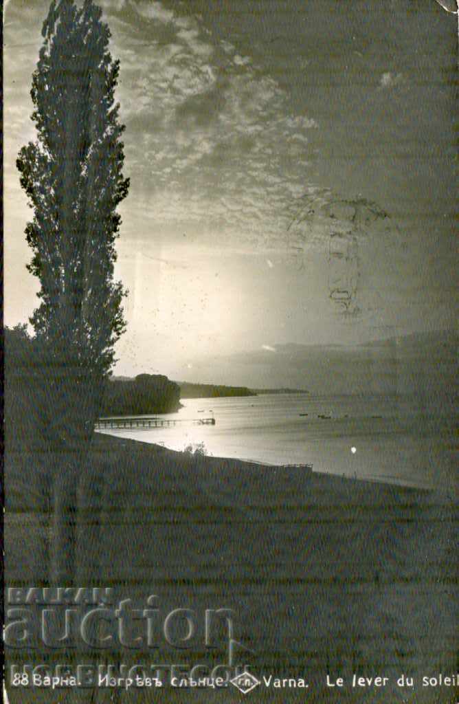 CARD BOILED SUNRISE TRAVELED before 1927
