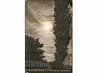 CARTE POȘTALĂ CĂLĂTORITĂ VARNA NOAPTE LUNII SF. CONSTANTIN și ELENA 1935