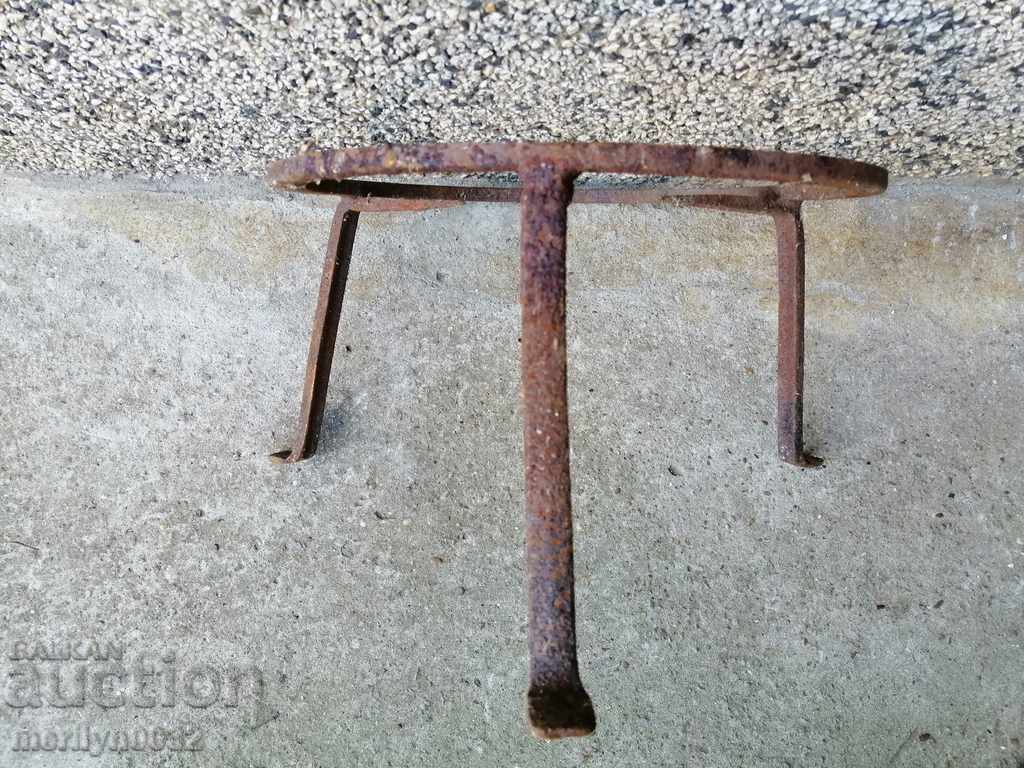 An old forged sack, fireplace, grill, wrought iron - 6 An old forged sack, fireplace, grill, wrought iron - 6