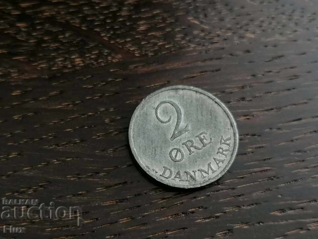 Mонета - Дания - 2 йоре | 1955г.