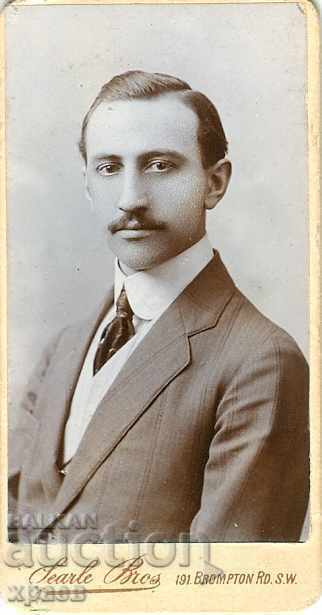 OLD PHOTOGRAPHY - CARDBOARD - MINI - LONDON - 030