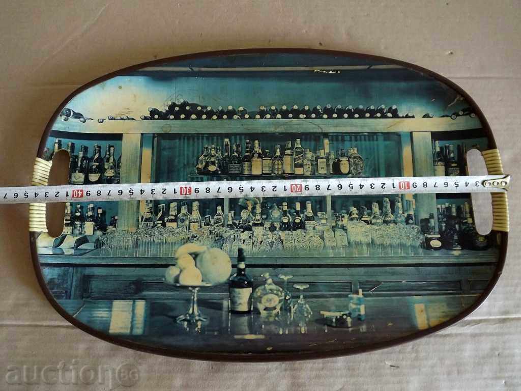 . 1960s PLATE TRAY IRELAND BAR PUB BEARING BEER BREAD with price € 10.00 | 19.56 BGN