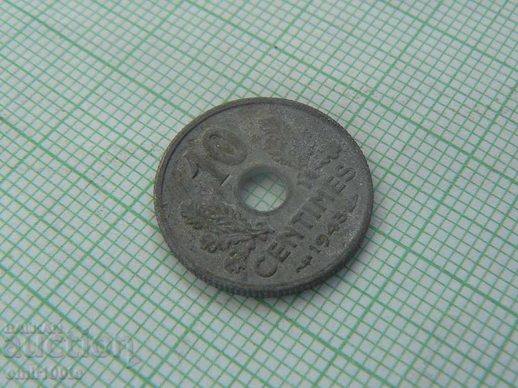 Auction 10 cm 1943 France Zinc Auction 10 cm 1943 France Zinc