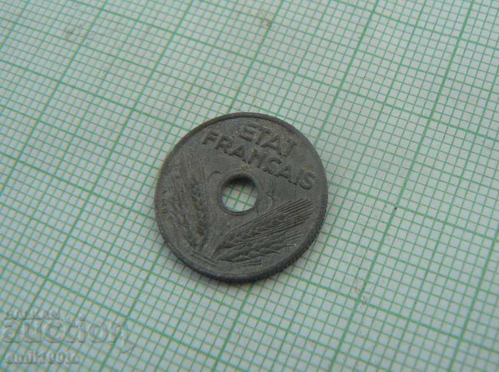 10 cm 1943 France Zinc - 5 10 cm 1943 France Zinc - 5