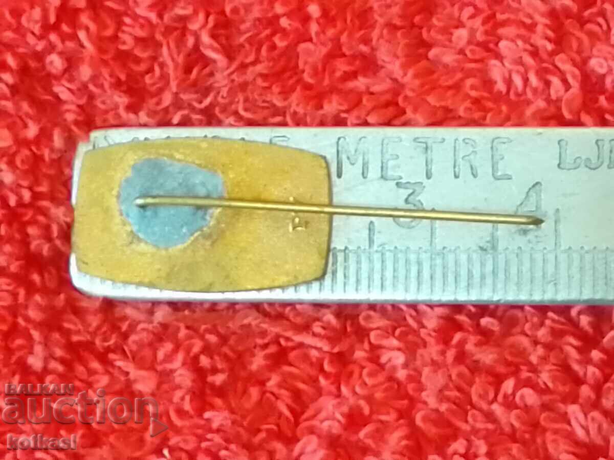 Old badge sign bronze pin enamel Hungary SZOT excellent with price 5.50 BGN | € 2.81 Old badge sign bronze pin enamel Hungary SZOT excellent with price 5.50 BGN | € 2.81