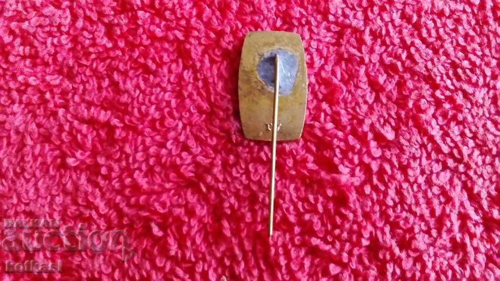 Old badge sign bronze pin enamel Hungary SZOT excellent - 5 Old badge sign bronze pin enamel Hungary SZOT excellent - 5