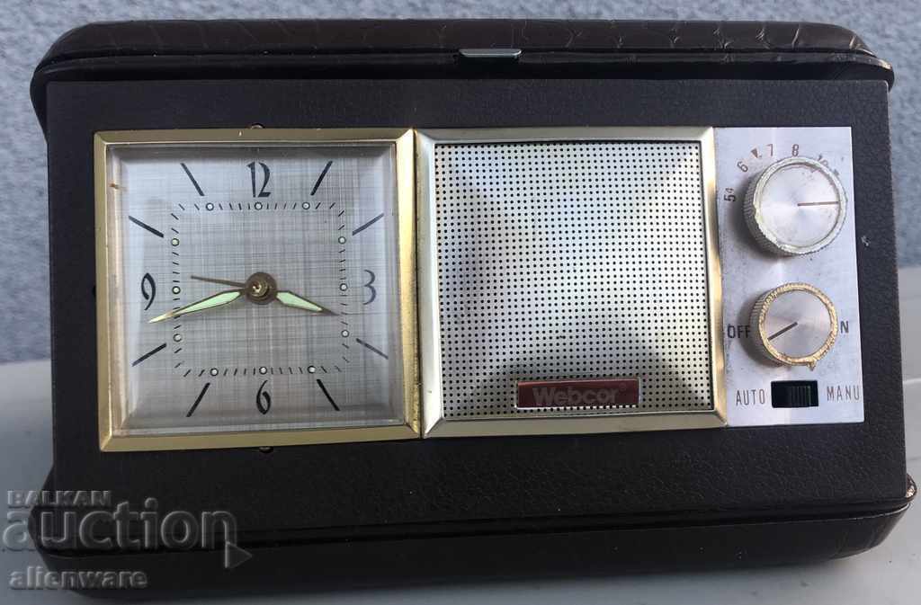 Radio Old Travel Webcor Radio !!!