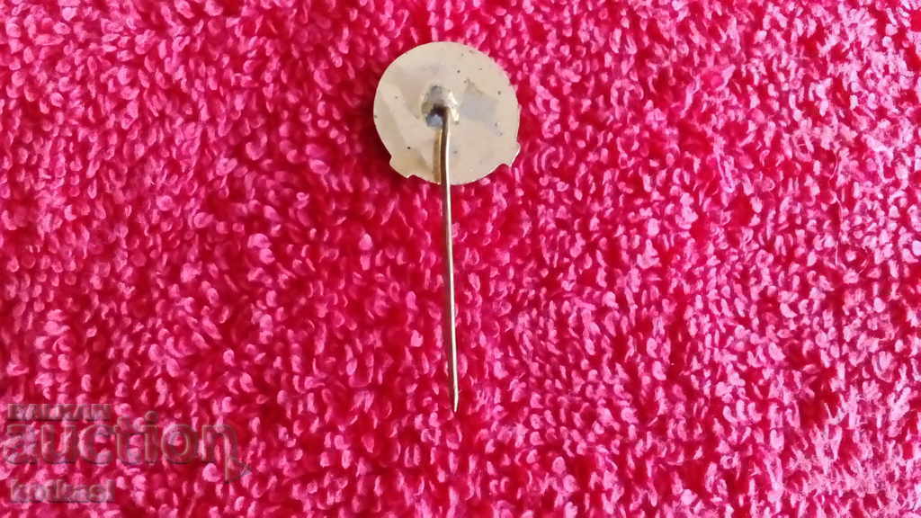 Old badge bronze pin enamel BCHK BLOOD DONOR excellent - 5