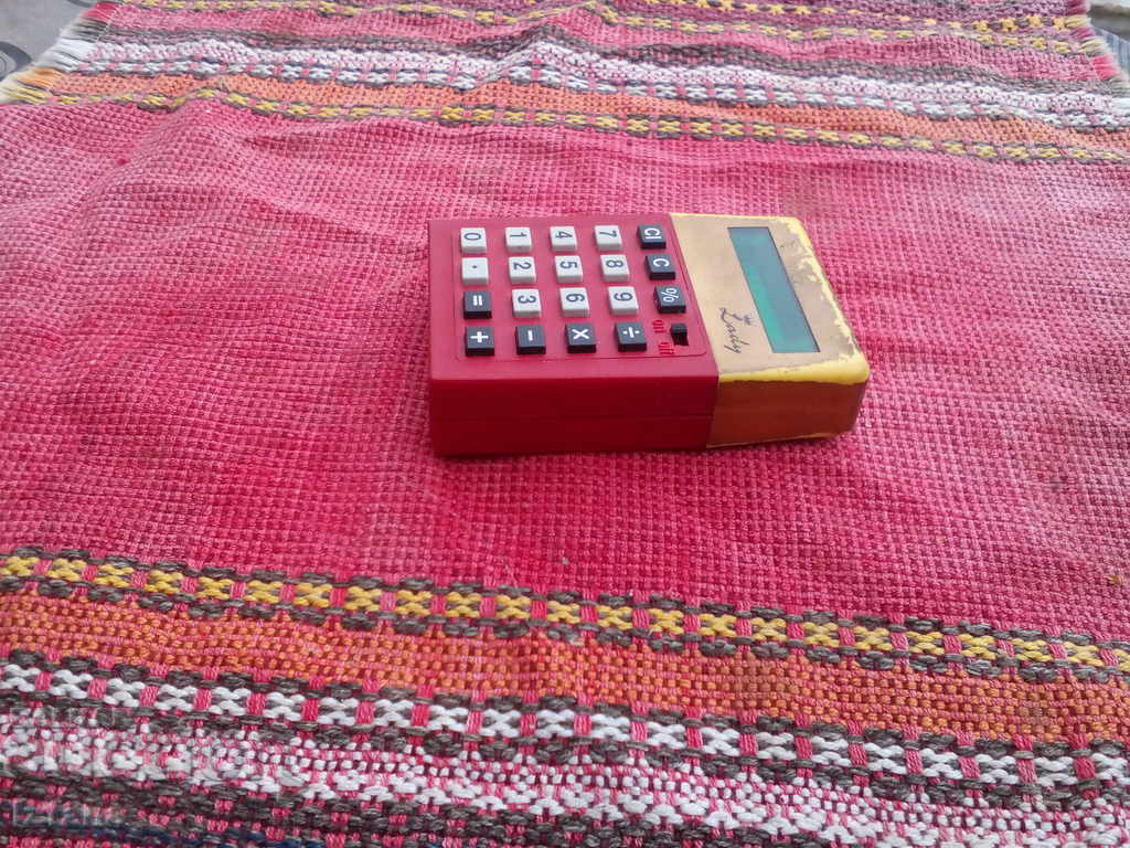 Delivery of The old Triumph Lady calculator