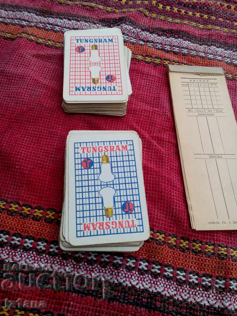 Old Bridge Tungsram Cards - 6 Old Bridge Tungsram Cards - 6