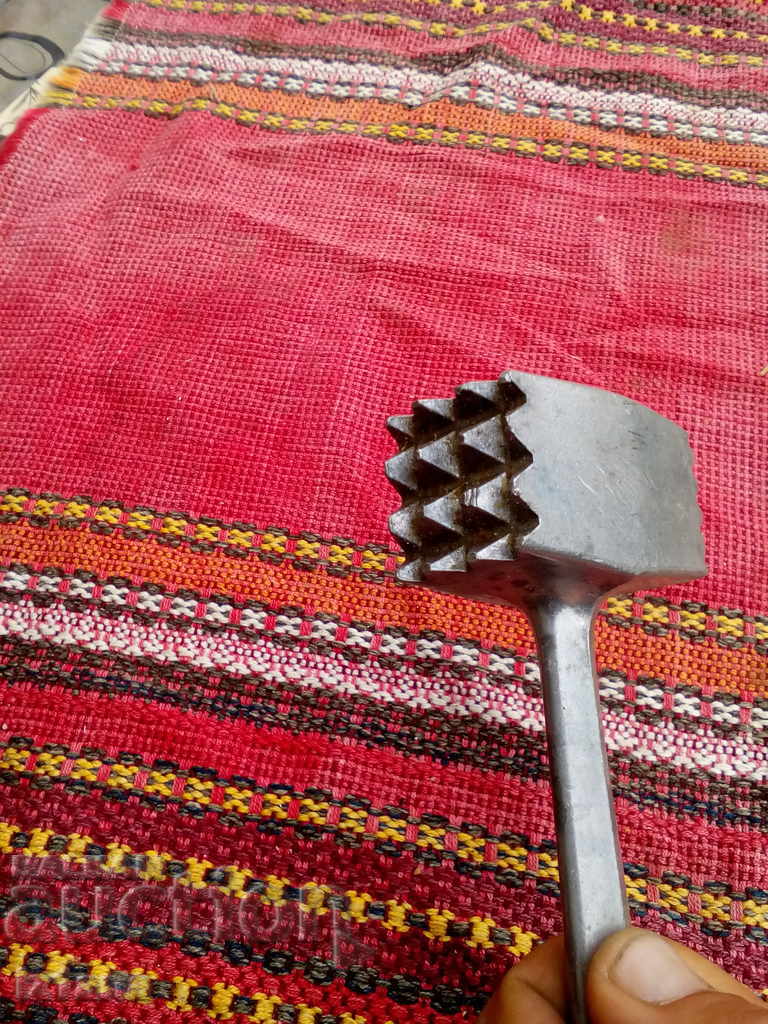 Auction Old meat hammer, hammer Auction Old meat hammer, hammer