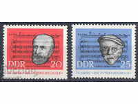 1963. ГДР. 75 год. от създаването на "Интернационала".