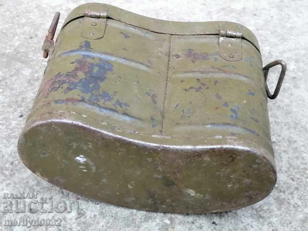 WWII WW2 Binocular Metal Box - 5 WWII WW2 Binocular Metal Box - 5