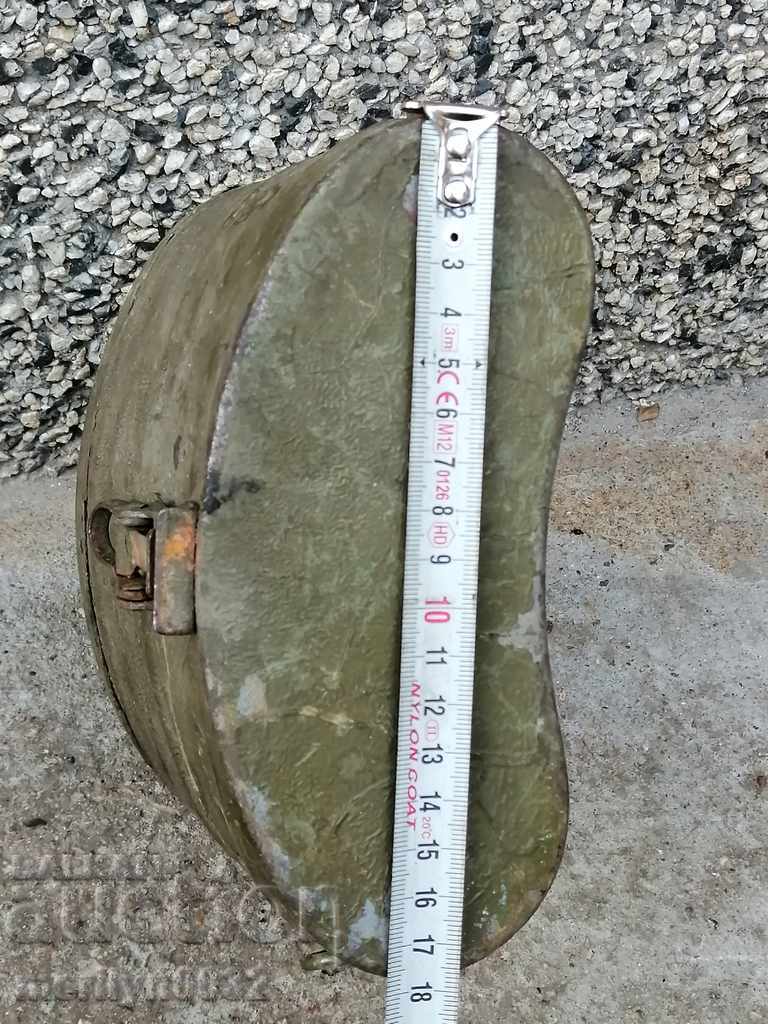 WWII WW2 Binocular Metal Box - 6 WWII WW2 Binocular Metal Box - 6