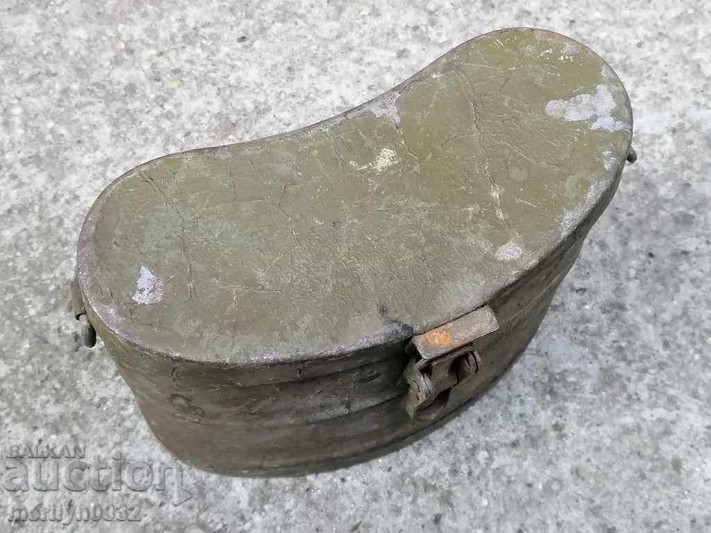 Auction WWII WW2 Binocular Metal Box Auction WWII WW2 Binocular Metal Box