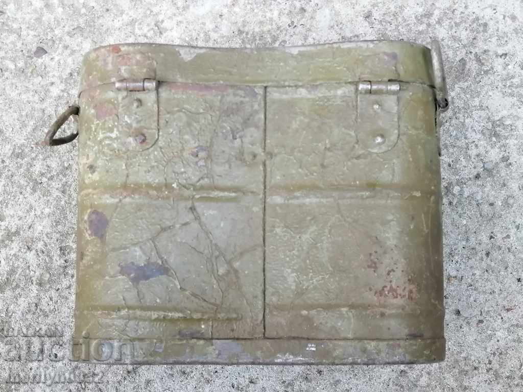 WWII WW2 Binocular Metal Box - 5 WWII WW2 Binocular Metal Box - 5