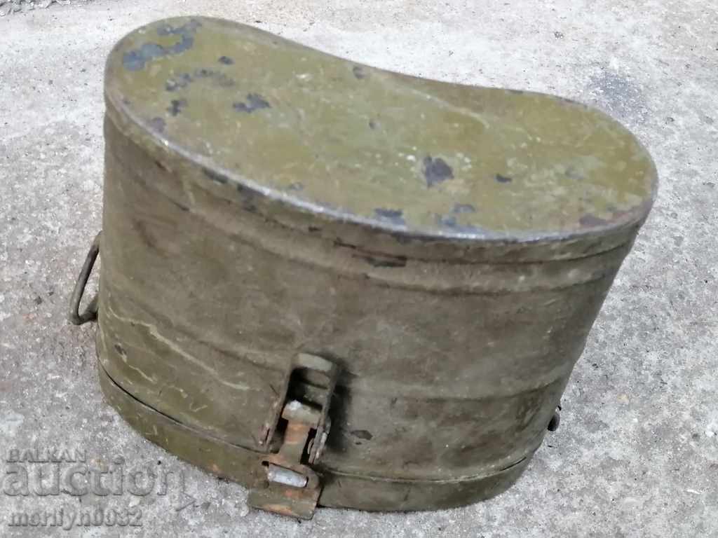 WWII WW2 Binocular Metal Box - 7 WWII WW2 Binocular Metal Box - 7