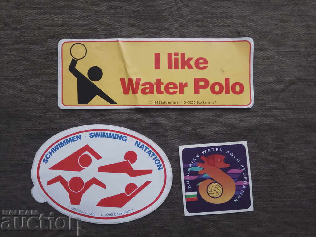 3 Water Ball Stickers with price 20.00 BGN | € 10.23