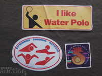 3 autocolante de polo pe apă