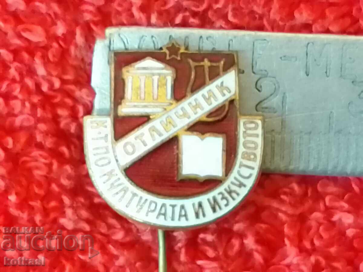 Old badge bronze pin enamel Excellent student committee PO culture Old badge bronze pin enamel Excellent student committee PO culture