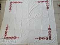 Old embroidered tablecloth box, Bulgarian embroidery