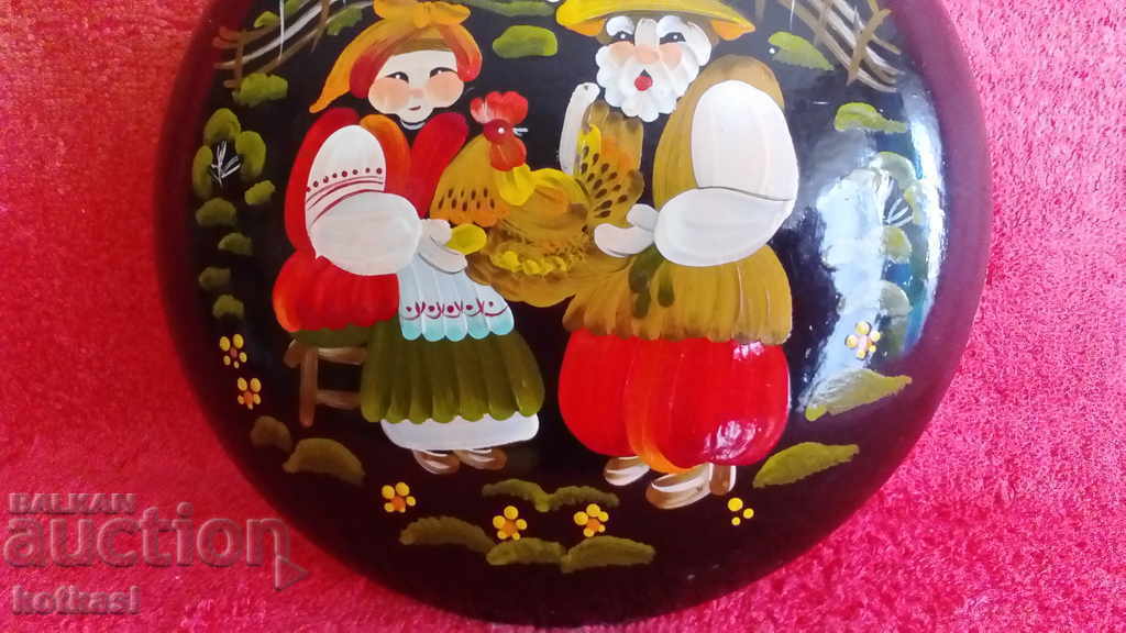 Old drawing on lid with price 21.00 BGN | € 10.74 Old drawing on lid with price 21.00 BGN | € 10.74