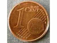 1 Euro cent 2000 - The Netherlands