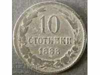 10 cenți 1888