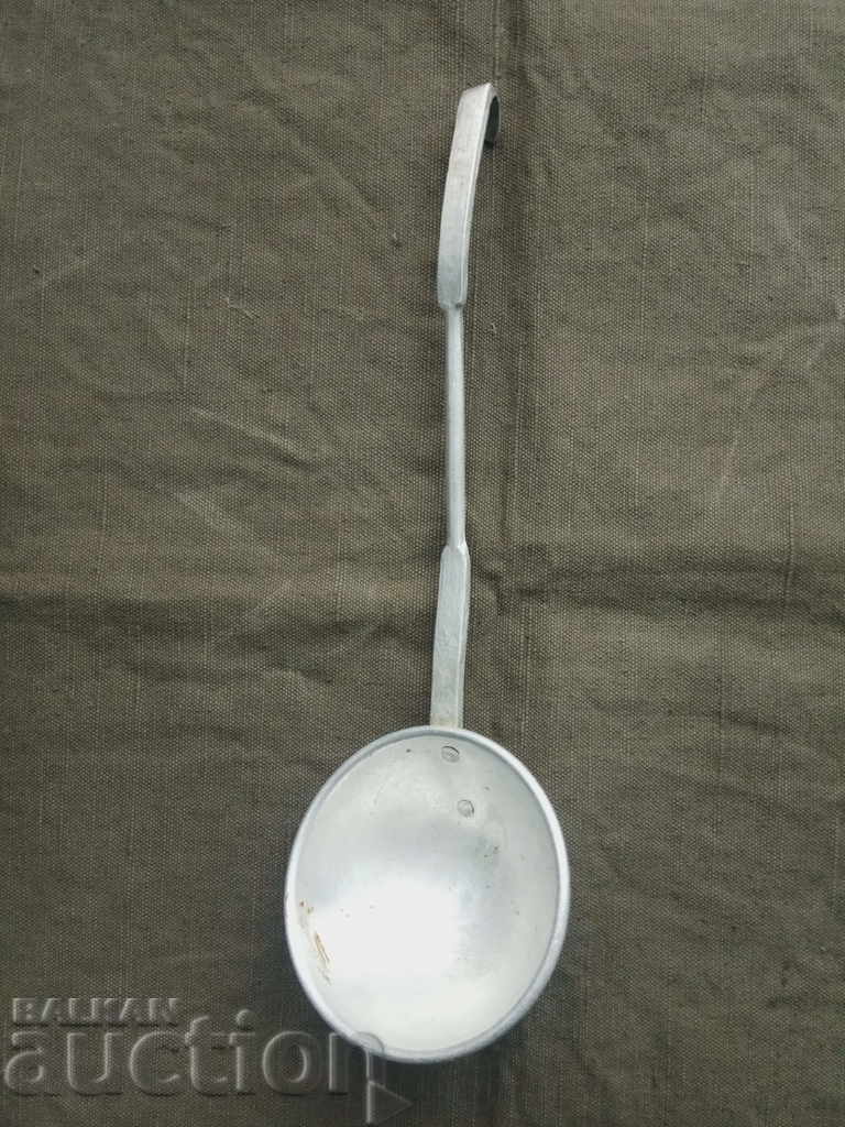 Aluminum ladle / Big spoon "Oborishte 10"