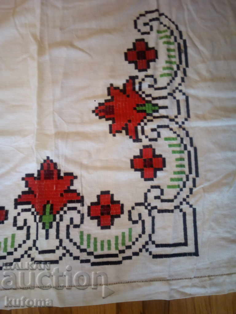 Auction Old tablecloth cover Auction Old tablecloth cover