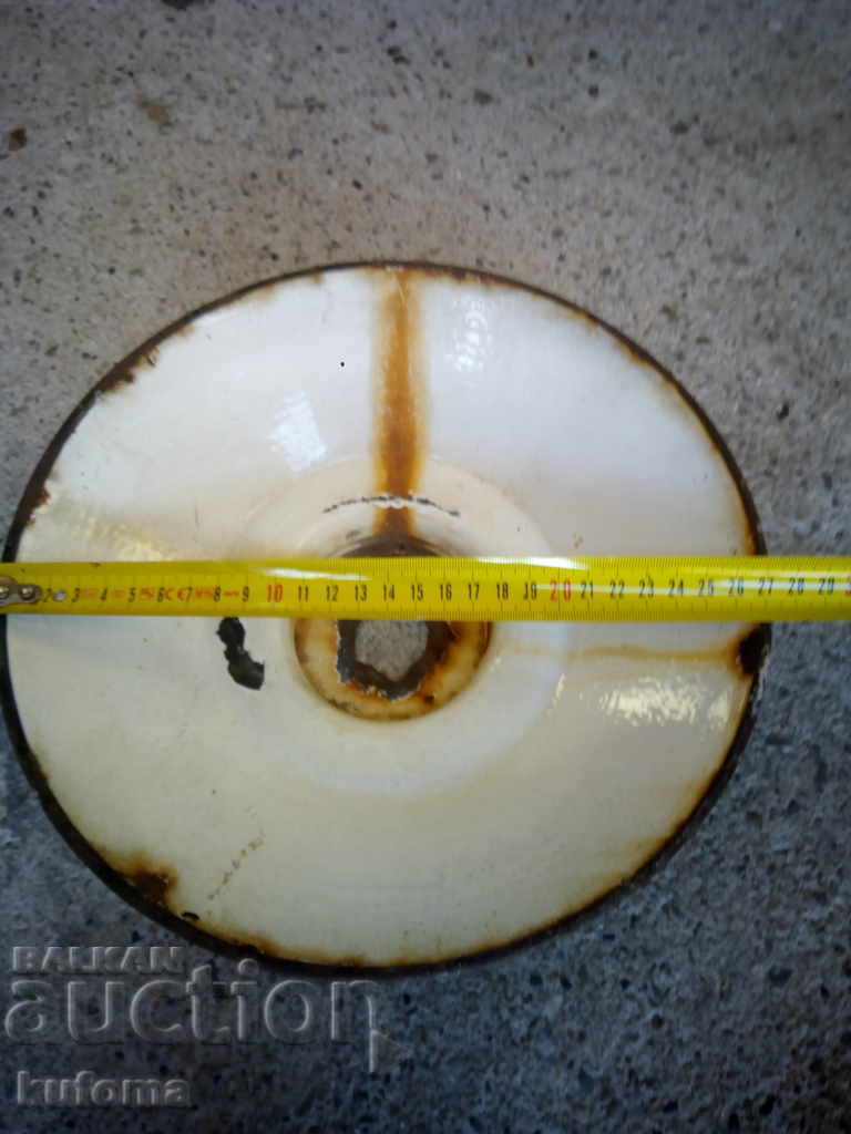 Enameled lamp body with price 9.99 BGN | € 5.11