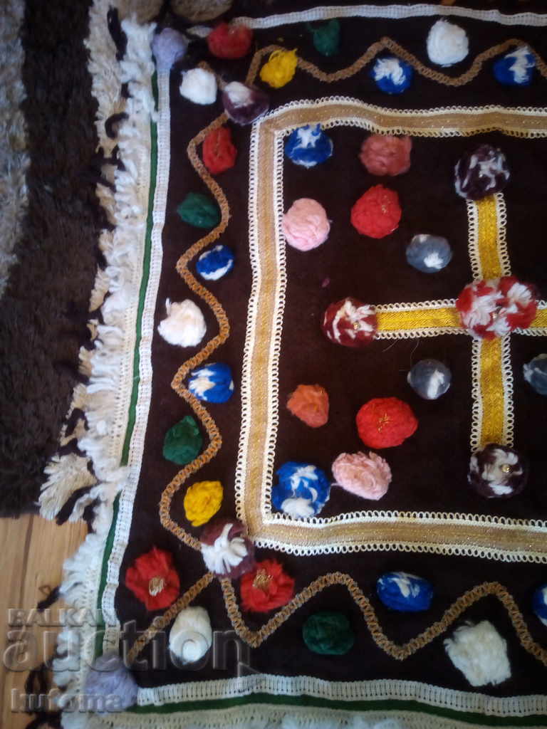 Auction Old Karakachan wedding tablecloth Auction Old Karakachan wedding tablecloth