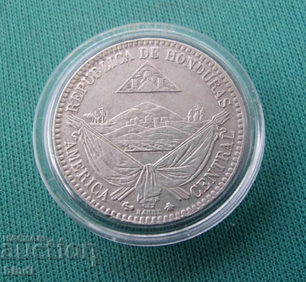 Honduras ¼ Real 1869 Monedă rară cu preț € 23.01 | 45.00 BGN