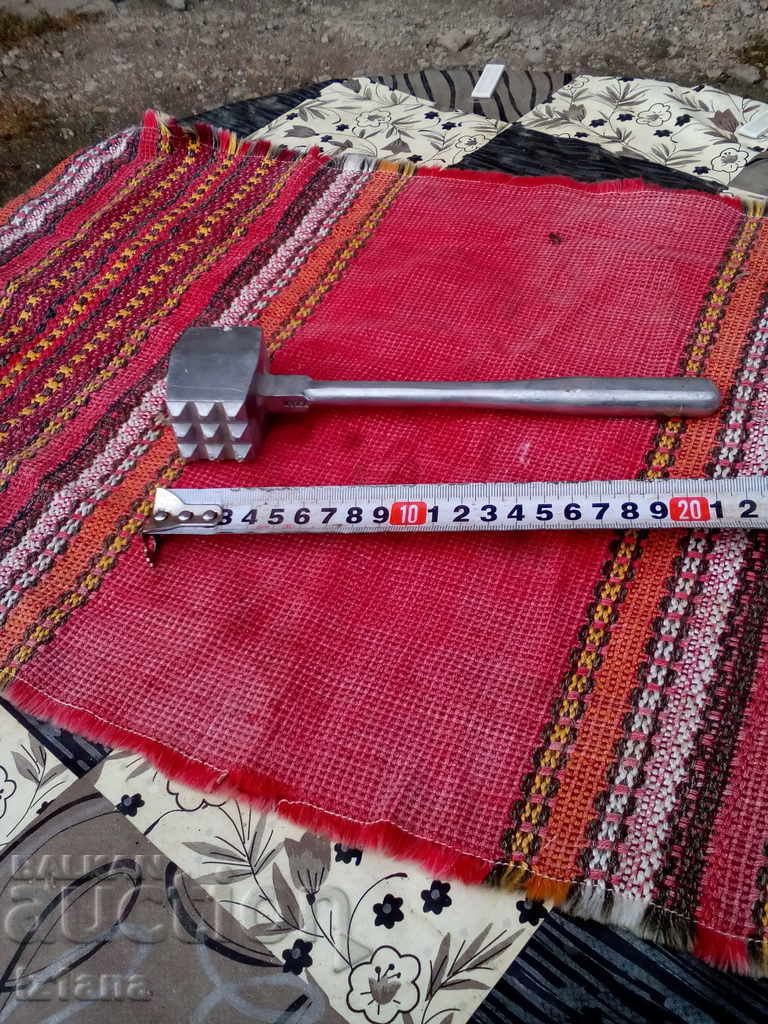 Old meat hammer, hammer with price 15.00 BGN | € 7.67 Old meat hammer, hammer with price 15.00 BGN | € 7.67