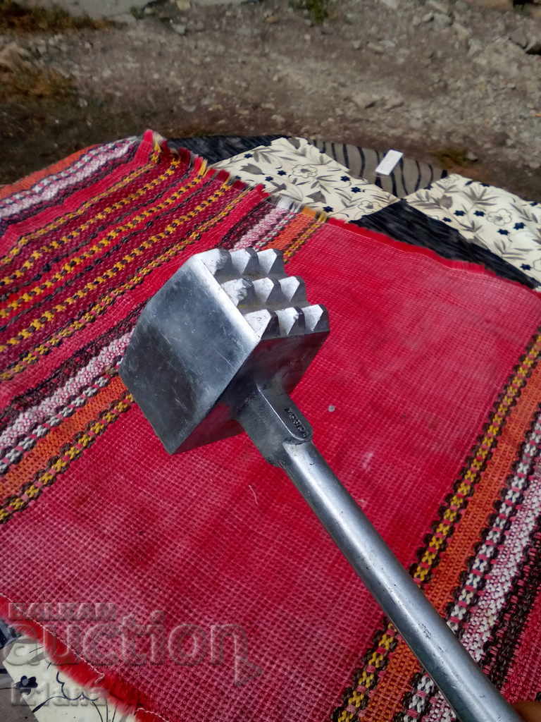 Auction Old meat hammer, hammer Auction Old meat hammer, hammer