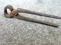 Стари клещи, керпедени, ковано желязо т