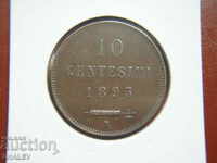 10 Centesimi 1893 San Marino - XF / AU