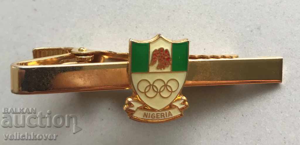 26778 Nigeria Olympic Needle Tie Olympic Committee