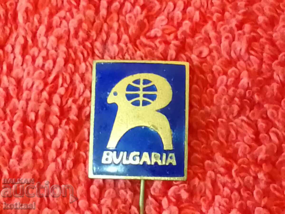 Стара соц значка бронз игла емайл BULGARIA България родопа - 6 Стара соц значка бронз игла емайл BULGARIA България родопа - 6