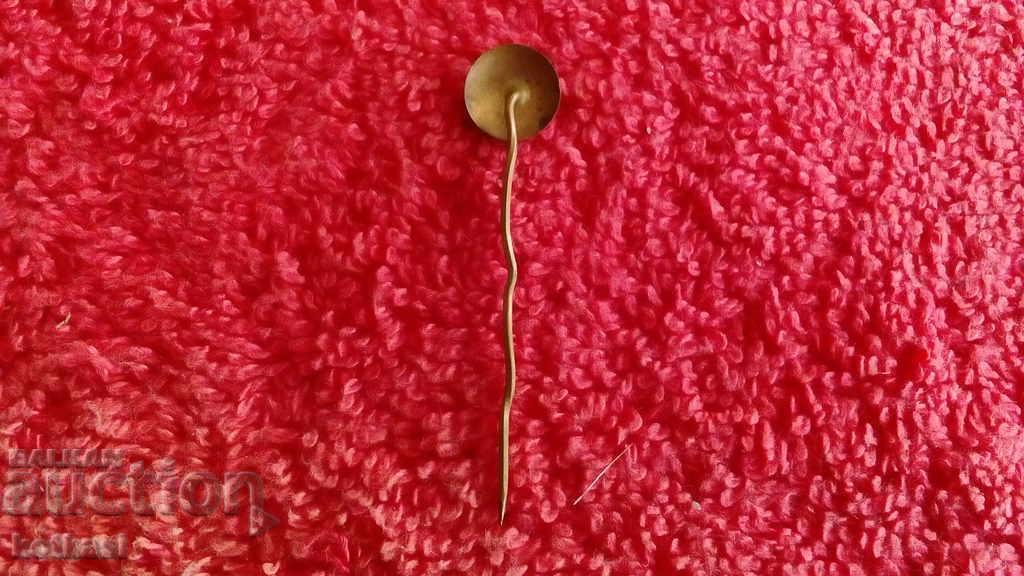 Old sports badge bronze needle enamel SPARTA Sparta Prague - 5