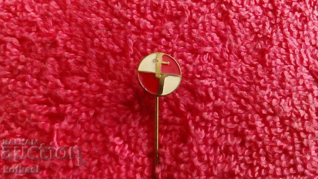 Доставка на Стара значка бронз игла емайл Доставка на Стара значка бронз игла емайл