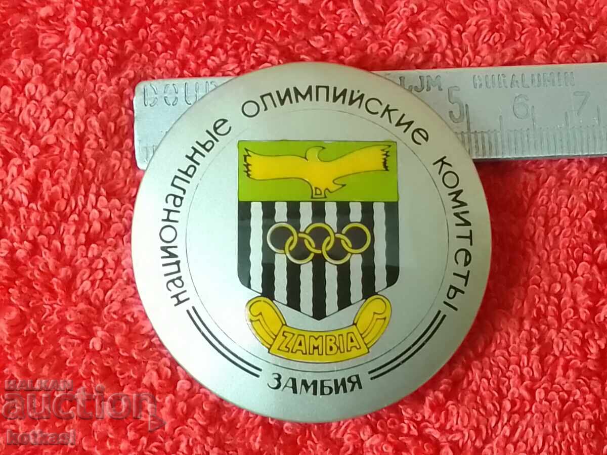 Παλιό αθλητικό σήμα Εθνική Ολυμπιακή Επιτροπή της Ζάμπια από Παλιό αθλητικό σήμα Εθνική Ολυμπιακή Επιτροπή της Ζάμπια από