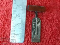 Old badge USSR Russia Kula semi-precious stone