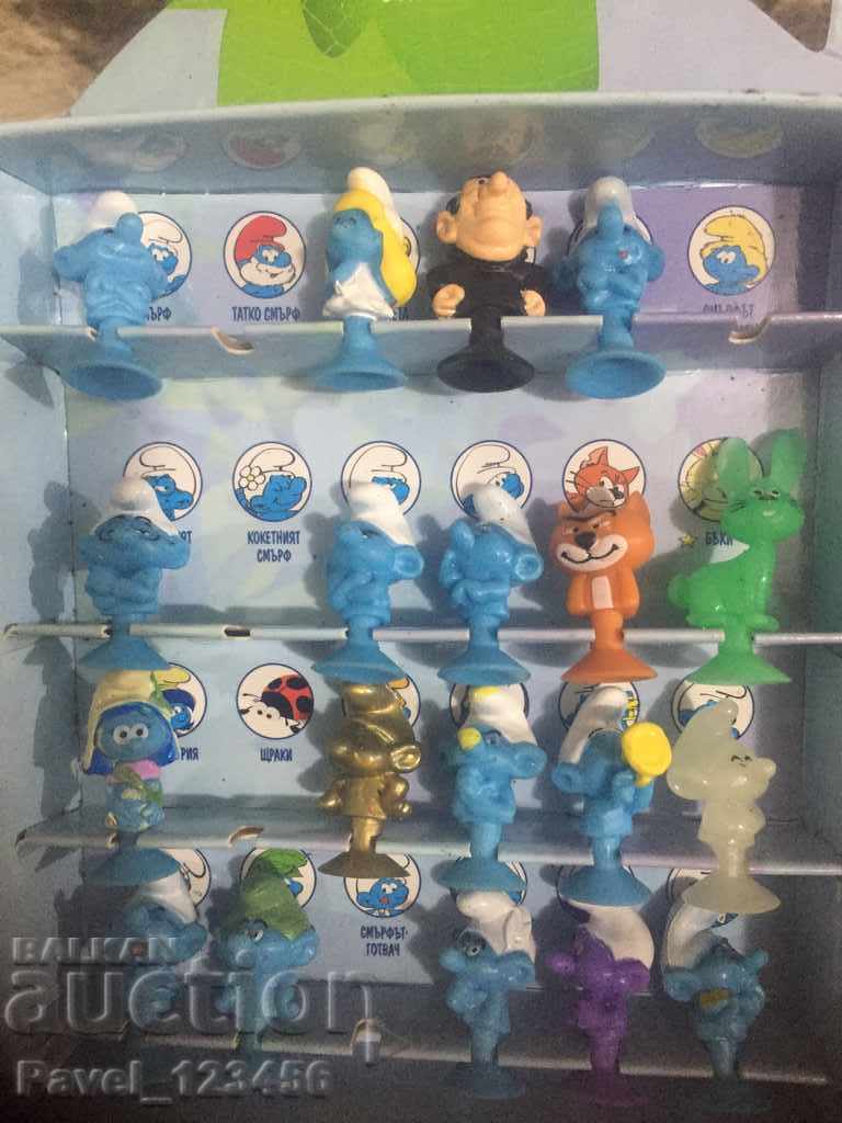 Auction collection of smurfs Auction collection of smurfs