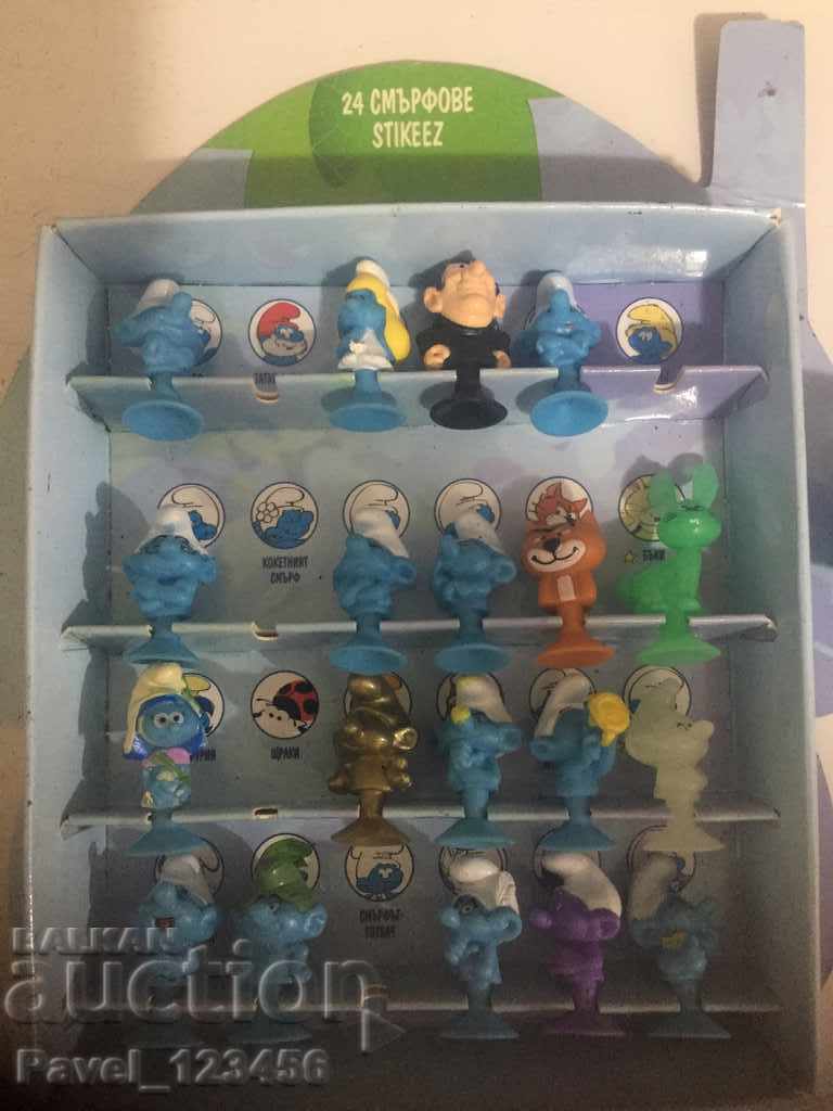 collection of smurfs