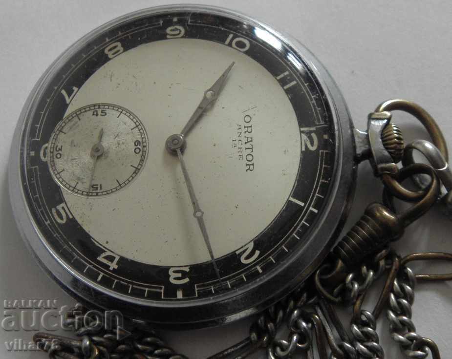 Delivery of RARE MILITARY ORATOR POCKET WATCH Delivery of RARE MILITARY ORATOR POCKET WATCH