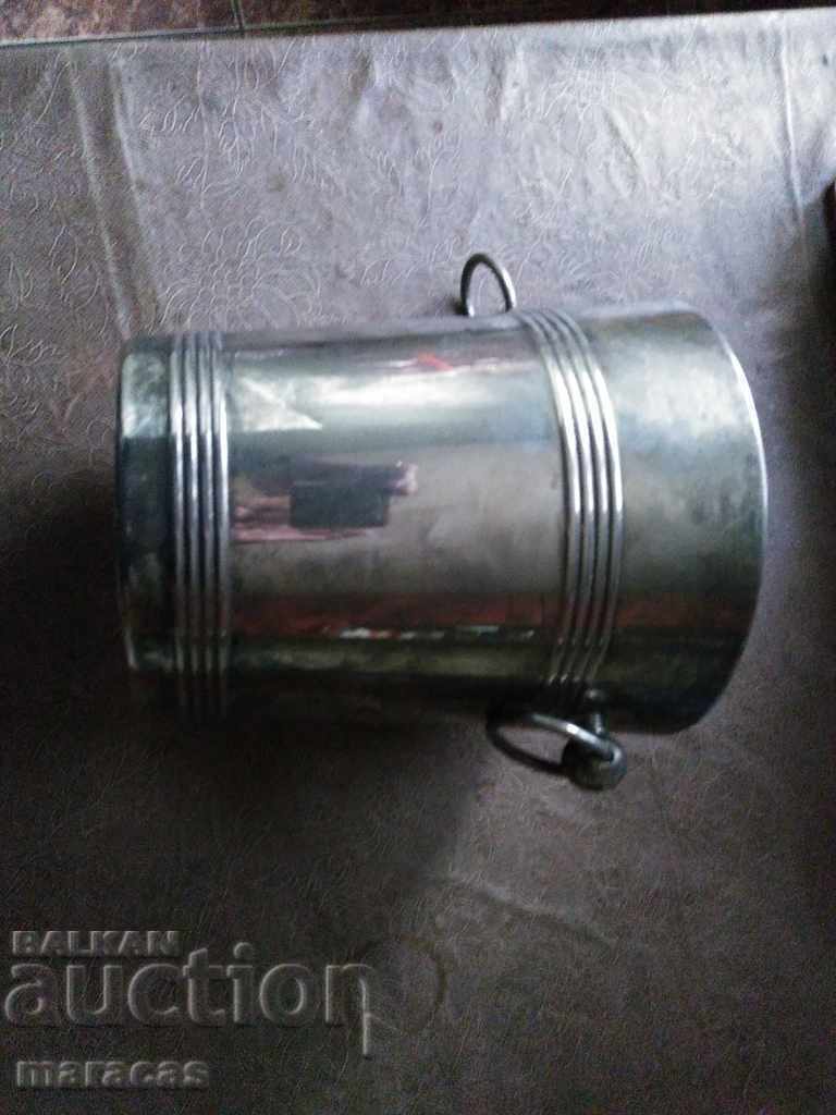 Silver-plated champagne