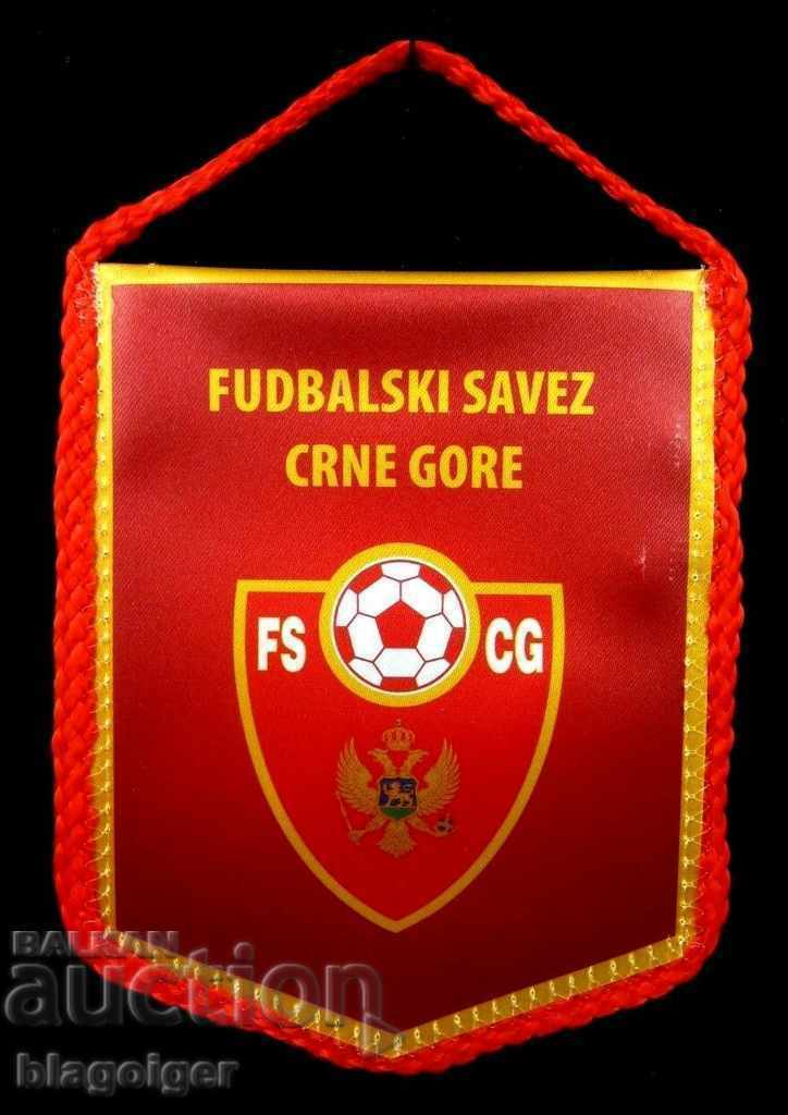 FOOTBALL-FOOTBALL FLAG-FOOTBALL FEDERATION OF MONTENEGRO with price 4.00 BGN | € 2.05 FOOTBALL-FOOTBALL FLAG-FOOTBALL FEDERATION OF MONTENEGRO with price 4.00 BGN | € 2.05